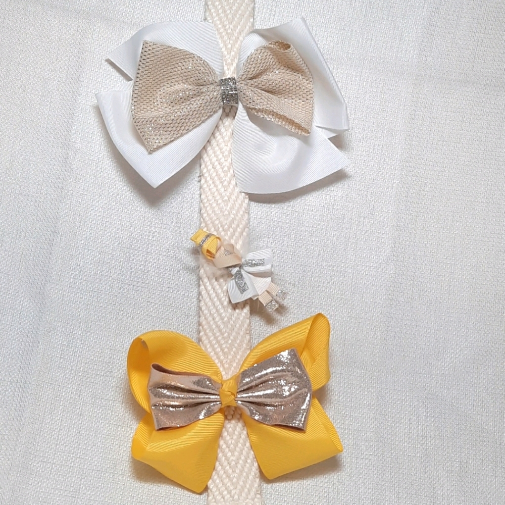 Ribbon Sculpture & Specialty Hair Bows Set of 3